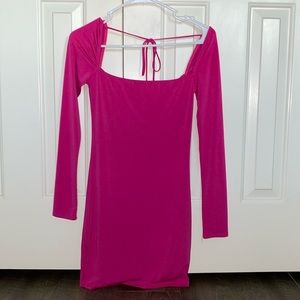 Lucy in the Sky Pink Bodycon Dress Small